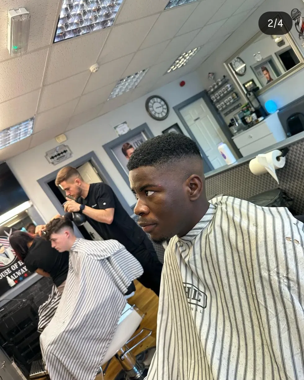 House of Hair Galway — barbershop interior